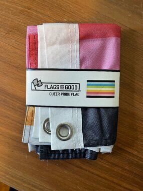 Flags For Good Queer Pride Flag 2ft x 3ft Polyester